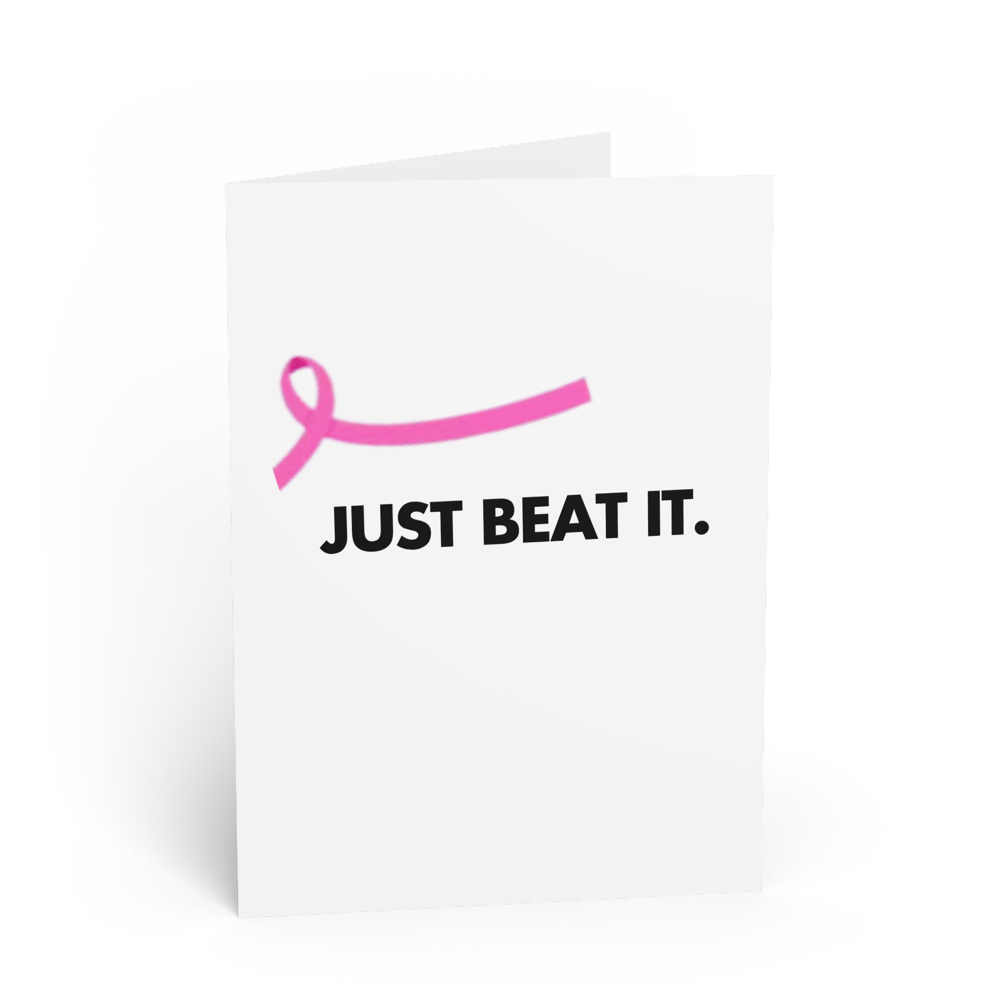 Just Beat it Cancer Greeting Card