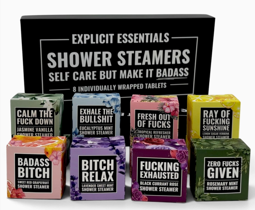 Flattie Baddie Shower Steamer Sample Gift Pack